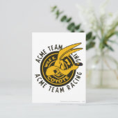 WILE E. COYOTE™ Acme Team Racing Postcard | Zazzle