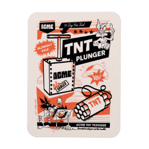 WILE E. COYOTE™ ACME TNT Dynamite Plunger Magnet