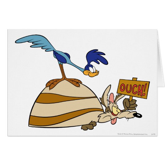 WILE E. COYOTE™ and ROAD RUNNER™ Boulder Cards (Front Horizontal)
