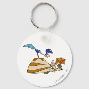 WILE E. COYOTE™ and ROAD RUNNER™ Boulder Keychain