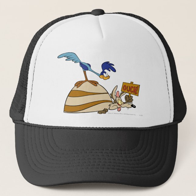 WILE E. COYOTE™ and ROAD RUNNER™ Boulder Trucker Hat (Front)