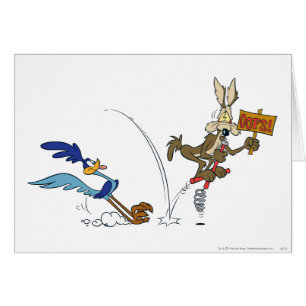 WILE E. COYOTE™ and ROAD RUNNER™ Pogo Stick Cards