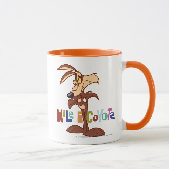 WILE E. COYOTE™ Arms Crossed Mug (Right)