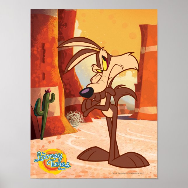 WILE E. COYOTE™ Arms Crossed Poster (Front)