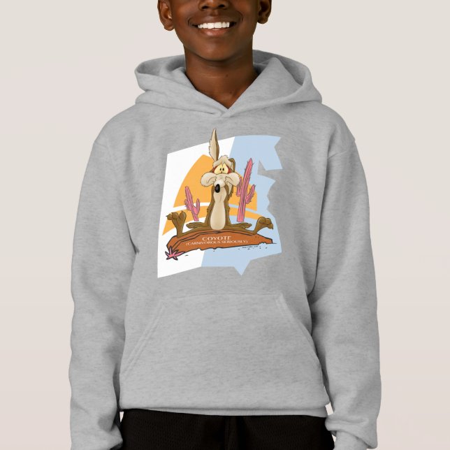 WILE E. COYOTE™ (Carnivorous Seriously) Hoodie (Front)