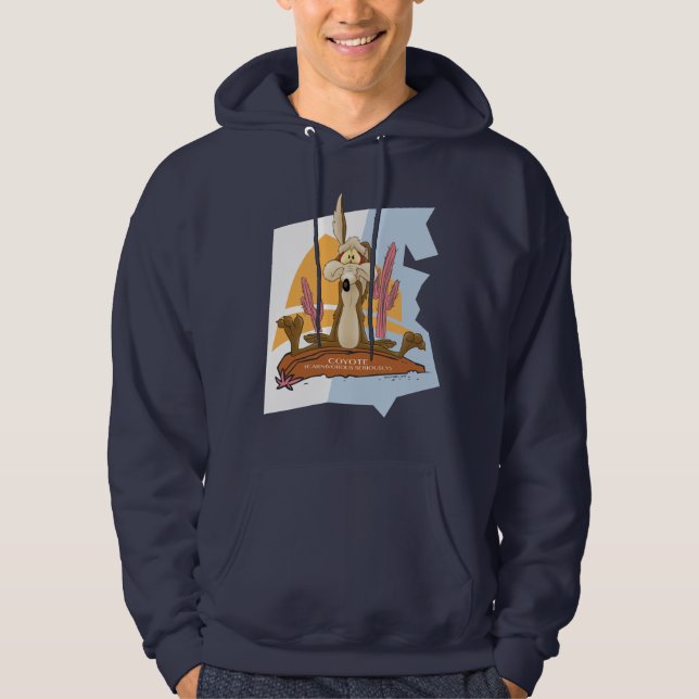 WILE E. COYOTE™ (Carnivorous Seriously) Hoodie (Front)