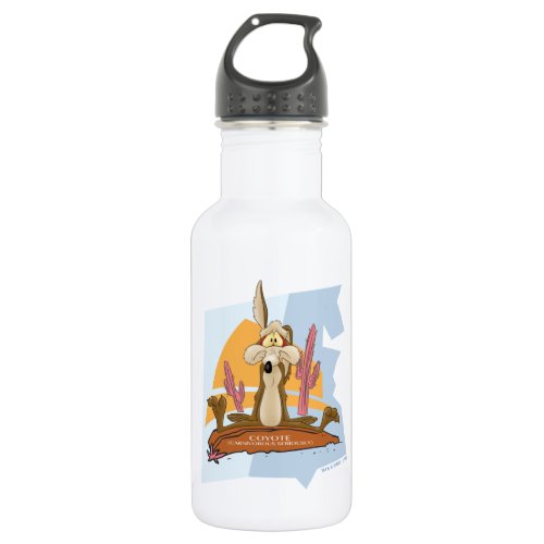 Wile E Coyote Carnivorous Seriously Stainless Steel Water Bottle