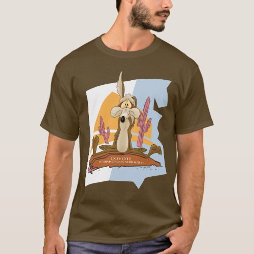 Wile E Coyote Carnivorous Seriously T_Shirt