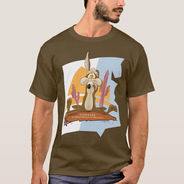 WILE E. COYOTE™ (Carnivorous Seriously) T-Shirt (Front)