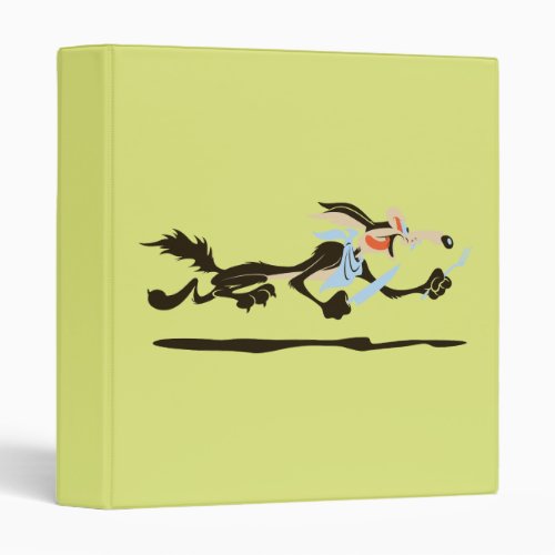 Wile E Coyote Chasing dinner Binder