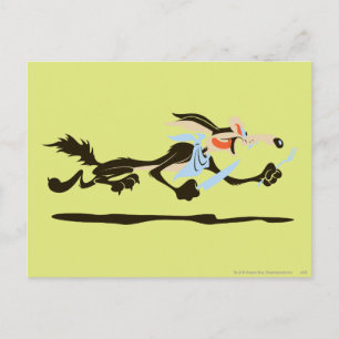 WILE E. COYOTE™ Chasing dinner Postcard
