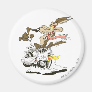 WILE E. COYOTE™ Crazy Driver Magnet