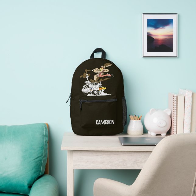 WILE E. COYOTE™ Crazy Driver Printed Backpack (Insitu)