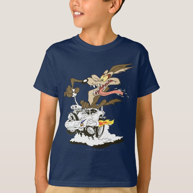 WILE E. COYOTE™ Crazy Driver T-Shirt (Front)