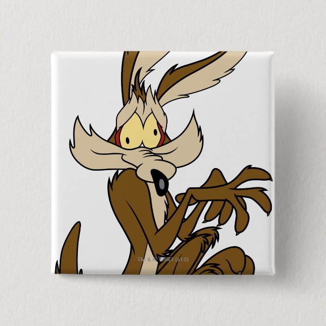 WILE E. COYOTE™ Derp Pinback Button (Front)