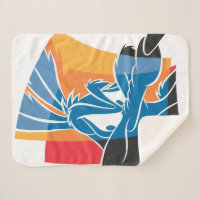 Wile E. Coyote Derp Sherpa Blanket