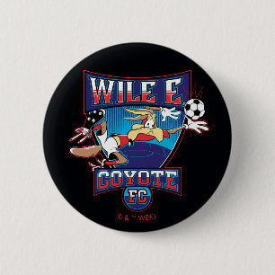 WILE E. COYOTE™ Football Club Badge Button