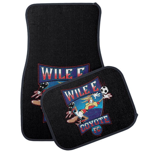 WILE E. COYOTE™ Football Club Badge Car Floor Mat (Set)