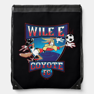 WILE E. COYOTE™ Football Club Badge Drawstring Bag