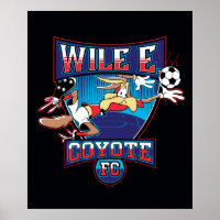WILE E. COYOTE™ Football Club Badge