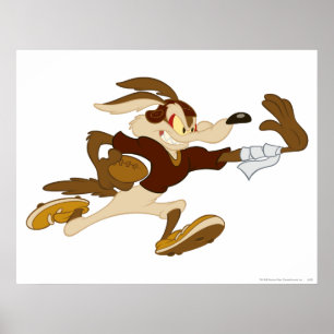 WILE E. COYOTE™ Football Poster