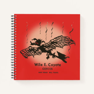 WILE E. COYOTE™ Genius - Have Brain Will Travel Notebook