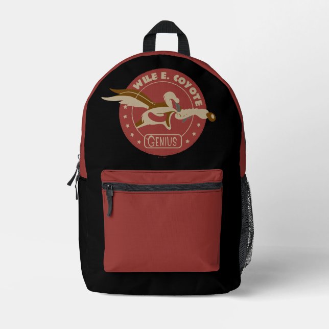 WILE E. COYOTE™ Genius Printed Backpack (Front)
