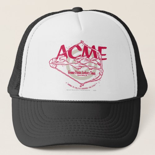 WILE E COYOTE Grosse Pointe Archery Team Trucker Hat