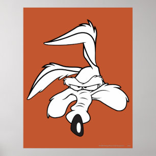 WILE E. COYOTE™ Head Shot Poster