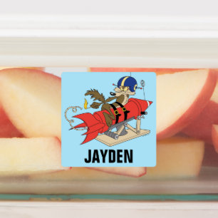 WILE E. COYOTE™ Launching Red Rocket Add Name Labels