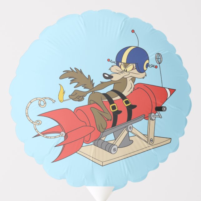 WILE E. COYOTE™ Launching Red Rocket Balloon (Front)