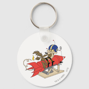 WILE E. COYOTE™ Launching Red Rocket Keychain
