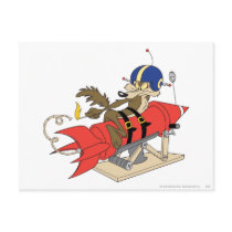 WILE E. COYOTE™ Launching Red Rocket Postcard