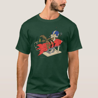 Wile E. Coyote Launching Red Rocket T-Shirt