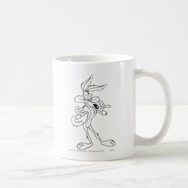 WILE E. COYOTE™ Looking Pleased Coffee Mug (Right)