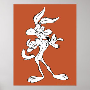 WILE E. COYOTE™ Looking Pleased Poster
