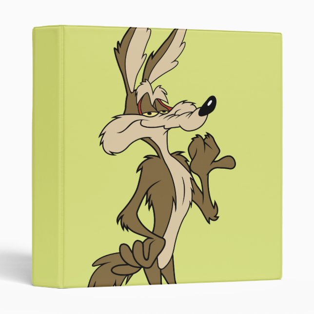 WILE E. COYOTE™ Looking Proud 3 Ring Binder (Front/Spine)