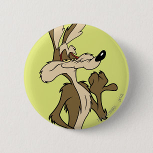 WILE E. COYOTE™ Looking Proud Button