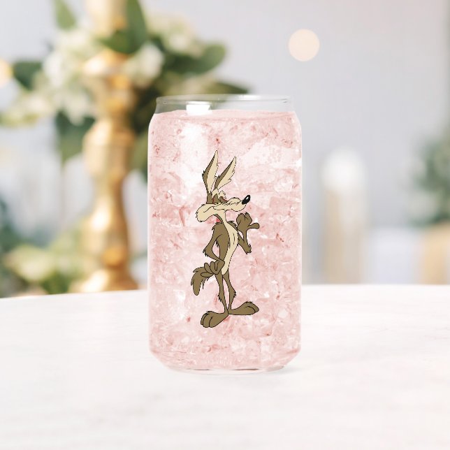 WILE E. COYOTE™ Looking Proud Can Glass (Insitu (Wedding))