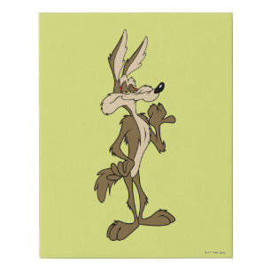 WILE E. COYOTE™ Looking Proud Faux Canvas Print