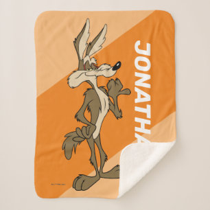 WILE E. COYOTE™ Looking Proud Sherpa Blanket