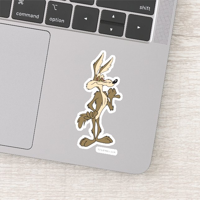 WILE E. COYOTE™ Looking Proud Sticker (Detail)