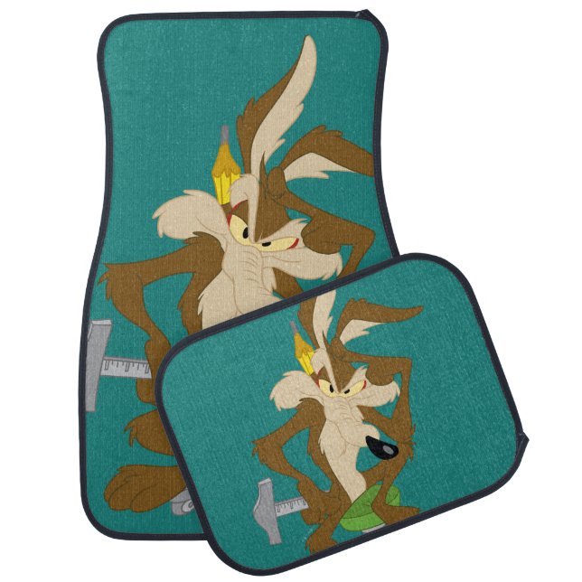 WILE E. COYOTE™ Planning Car Floor Mat (Set)