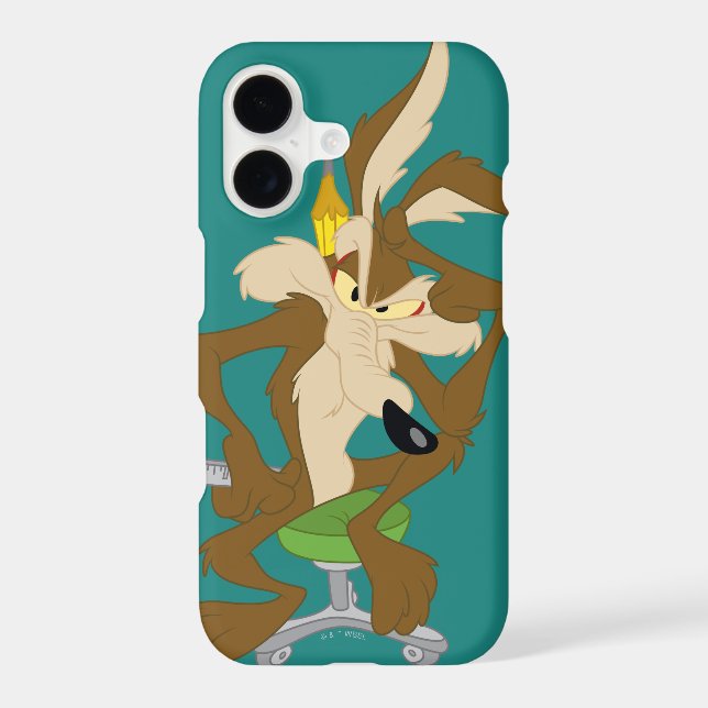 WILE E. COYOTE™ Planning Case-Mate iPhone Case (Back)