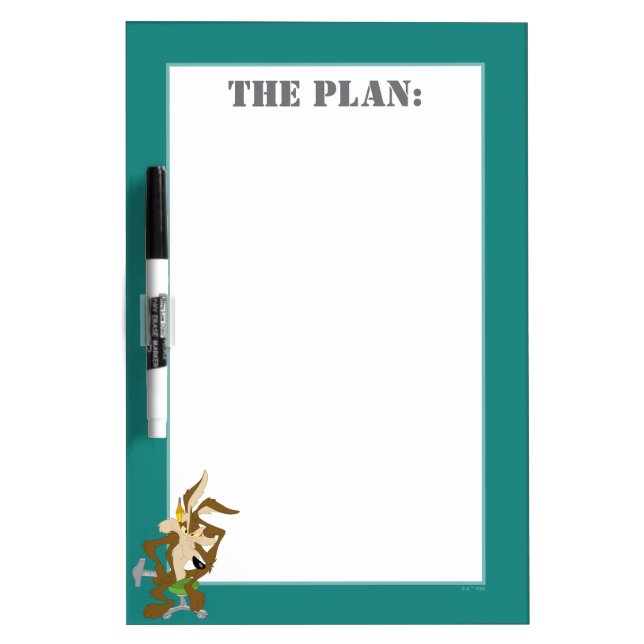 WILE E. COYOTE™ Planning Dry Erase Board (Front)