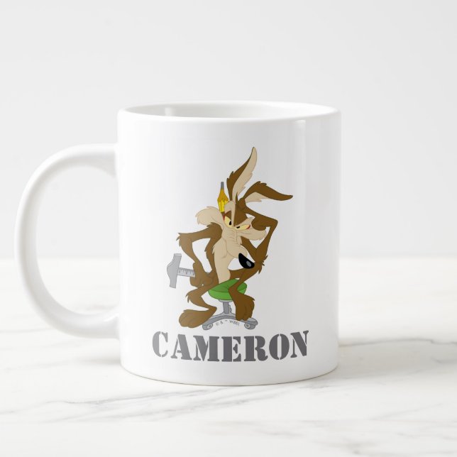 WILE E. COYOTE™ Planning Giant Coffee Mug (Left)
