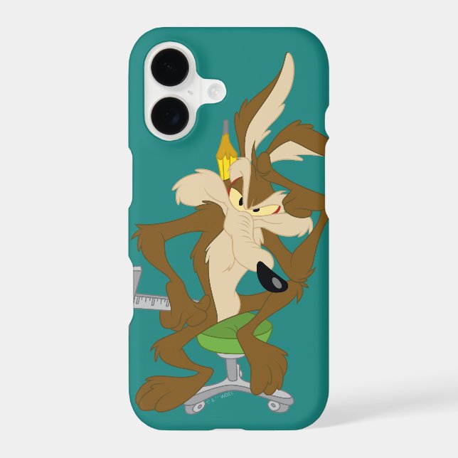 WILE E. COYOTE™ Planning iPhone Case (Back)