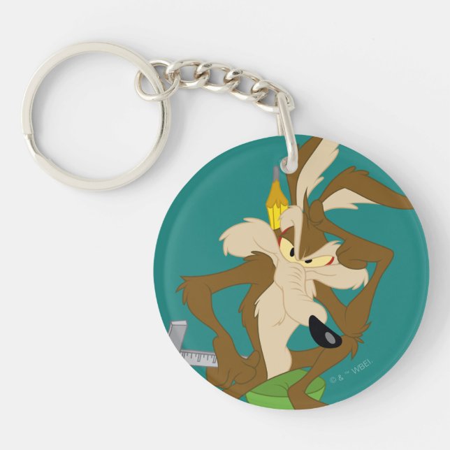 WILE E. COYOTE™ Planning Keychain (Front)
