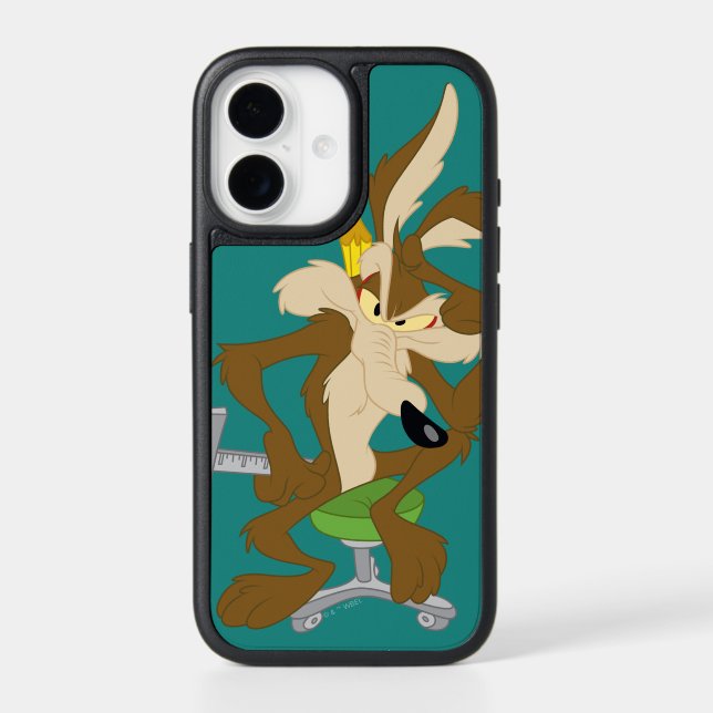 WILE E. COYOTE™ Planning Otterbox iPhone Case (Back)
