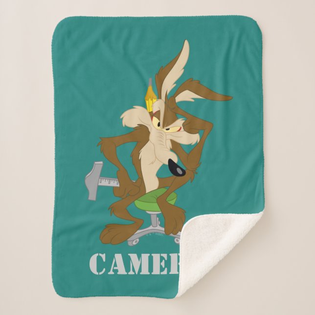 WILE E. COYOTE™ Planning Sherpa Blanket (Front)